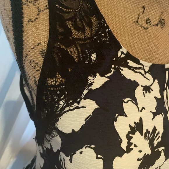 Lulus Dresses Lulus Lush Black And White Floral Dress Size Small Poshmark